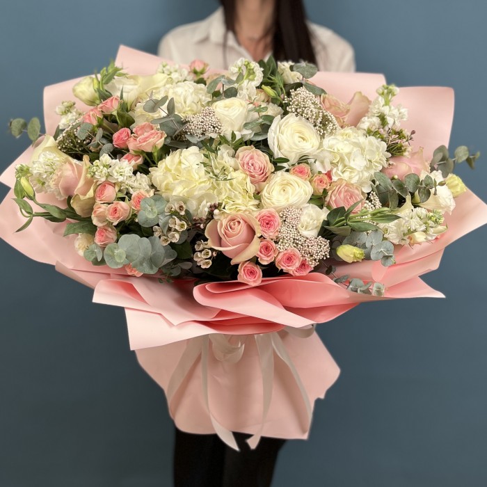 Авторский Букет Тайна розового сада